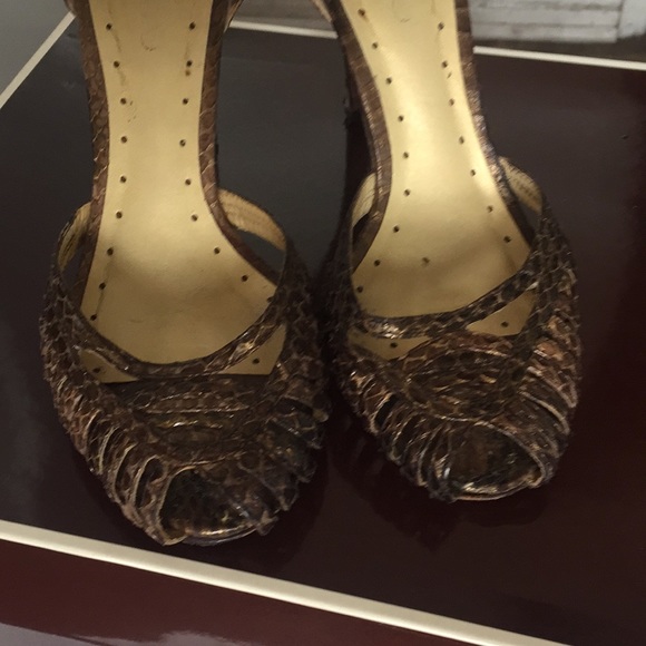 COPY - 🤎BeBe ✨ 🤎Brown leather heels!! - Picture 4 of 5